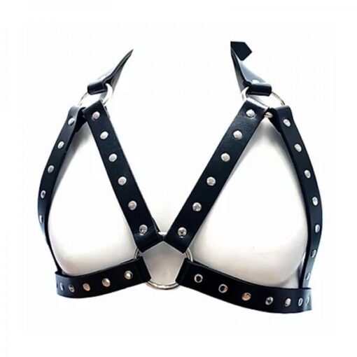 Female Chest Harness Black