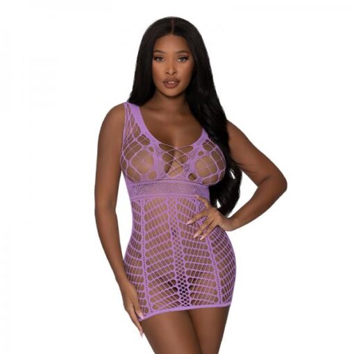 Magic Silk Seamless Dress Lavender Os