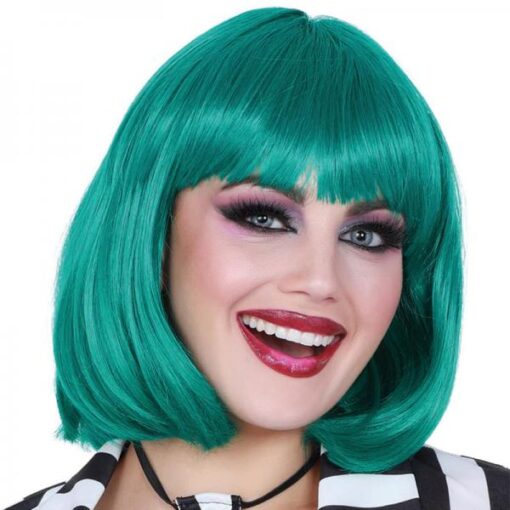 Mid Length Bob Wig Teal