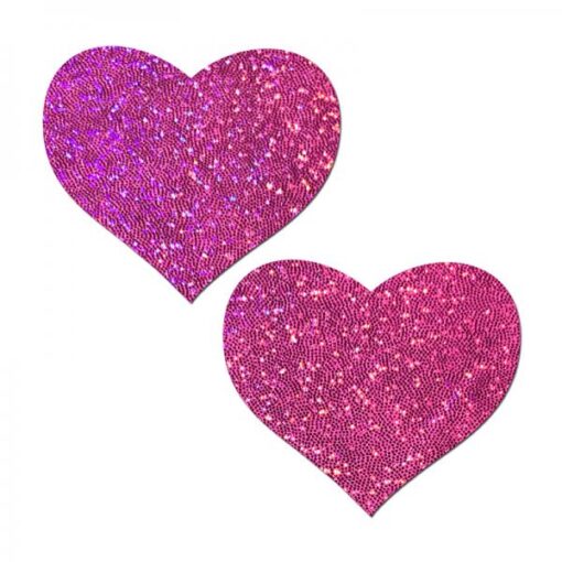 Pastease Love Bubblegum Pink Hearts Nipple Pasties