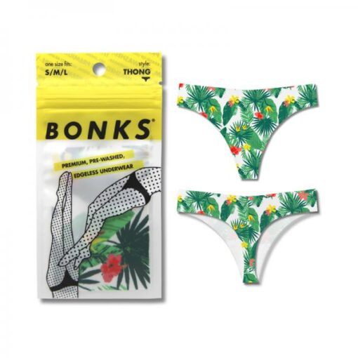 Bonks Tropic Like Its Hot Seamless Thong O S