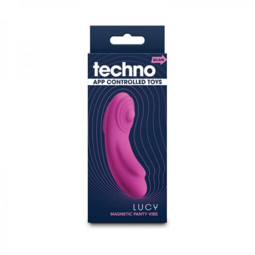 Techno Lucy App Controlled Panty Vibe With Magnet Magenta