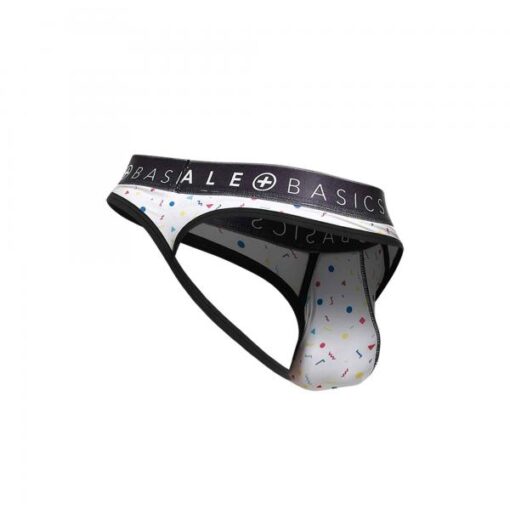 Male Basics Sexy Pouch Thong Confetti