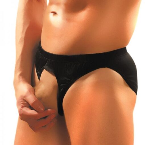 Pouchless Brief Black O S