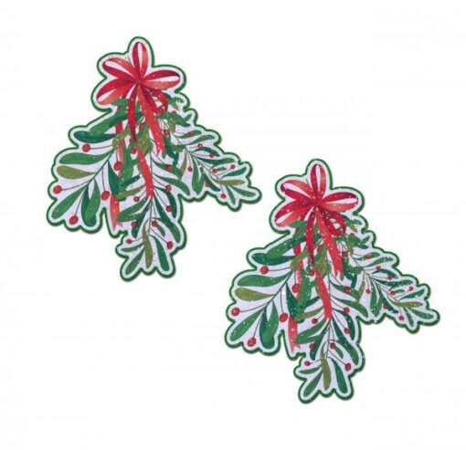 Pastease Xmas Winter Mistletoe W Red Bow