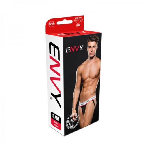 Envy Low Rise Jock Black